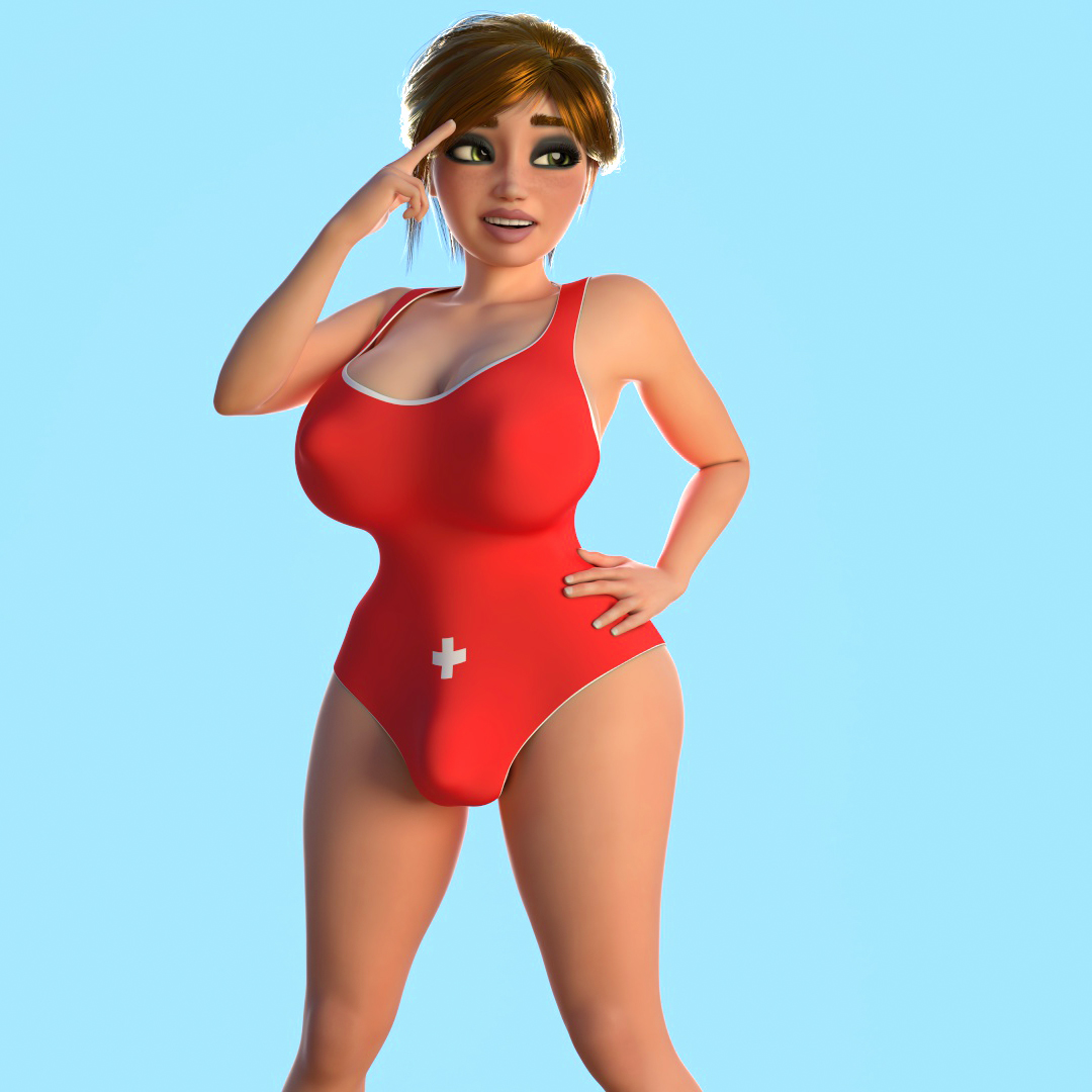 Agent red futanari