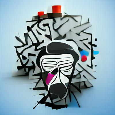 King Gorilla #025 - King Gorilla - Graffiti Minimalist Pop Art