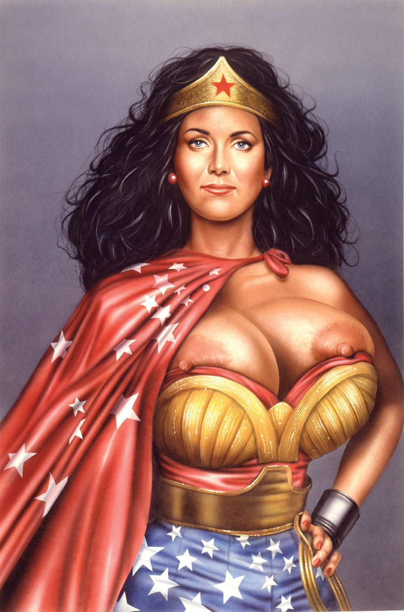 Wonder Woman Lynda Carter Erotic Art - Rarible | OpenSea